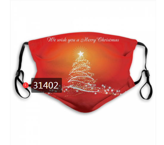 2020 Merry Christmas Dust mask with filter 21->mlb dust mask->Sports Accessory
